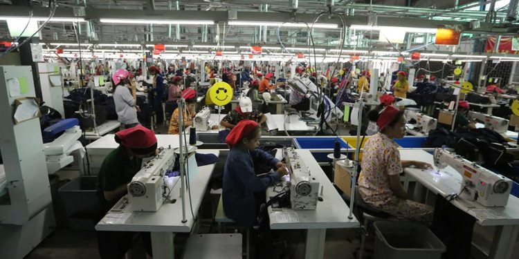 Cambodia clothes, Cambodia footwear and Cambodia travel goods were down 9% in export in the first 10 months